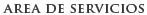 Area de servicios